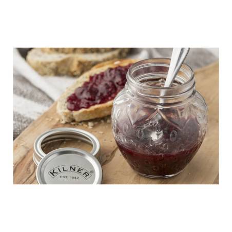 Kilner glass Stawberry jar with lid 13.52 oz.