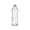 Aqua Bormioli Rocco Flasche mit hermetischem Silberglasstopfen lt 1