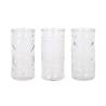 Tiki glass assorted decorations cl 50