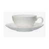 Apulum white porcelain cup and plate cl 30