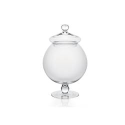 Bon bon bon bon Vase mit Glasdeckel 34,5x21 cm