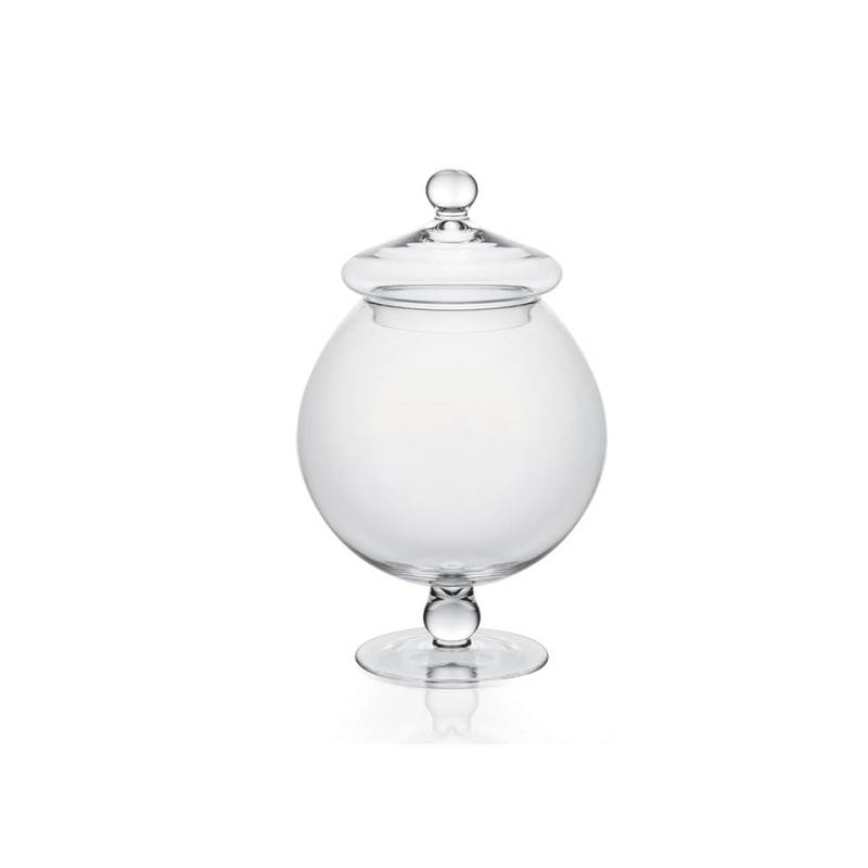 Bon bon bon bon Vase mit Glasdeckel 34,5x21 cm