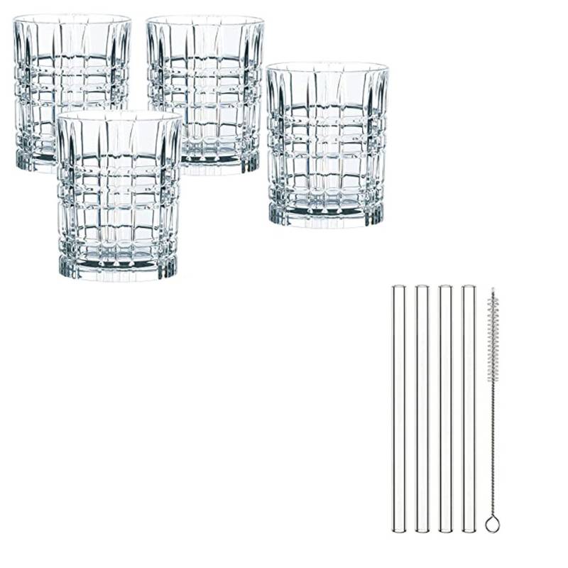 Schmeckt gut Quadratische Highland Nachtmann Glas Satz cl 34,5