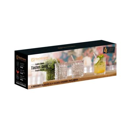 Schmeckt gut Quadratische Highland Nachtmann Glas Satz cl 34,5