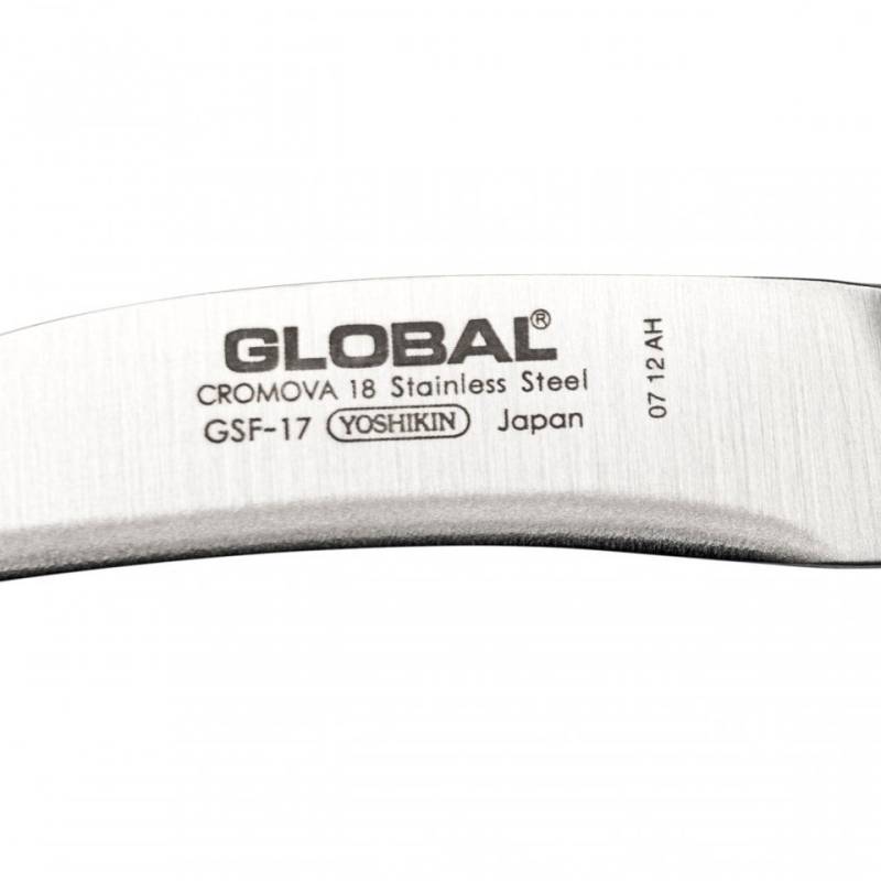 Global Edelstahl gebogenes Schälmesser 6 cm