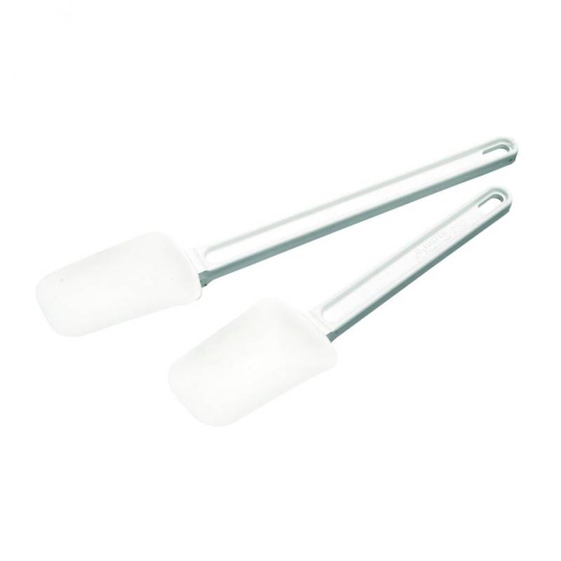 Matfer white exoglass soft spatula 10.23 inch