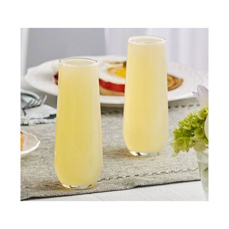 Libbey Stemless Flute glass 8.45 oz.