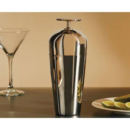 Alessi Edelstahl parisienne 2-teiliger Shaker cl 50