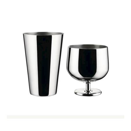 Alessi stainless steel 2-piece parisienne shaker 16.90 oz.