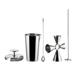 Alessi 5-teiliges Barkeeper-Set aus Edelstahl