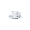 Palermo Porzellan Kaffeetasse und Teller cl 10