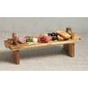 Acacia wood riser 15.15x4.72x3.54 inch