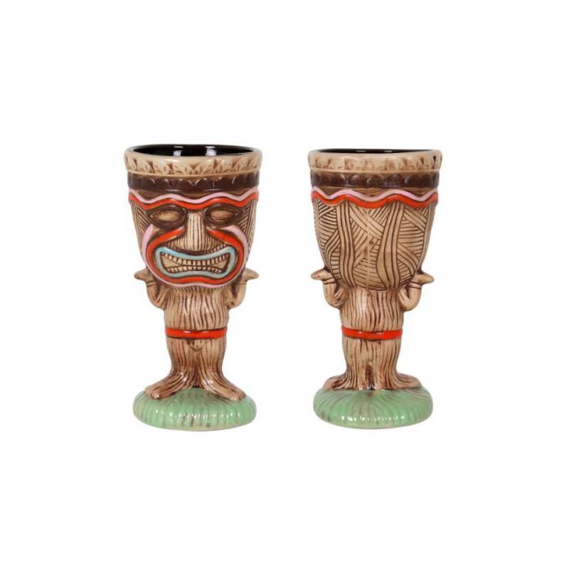 Colourful porcelain Kichwa tiki mug 9.13 oz.