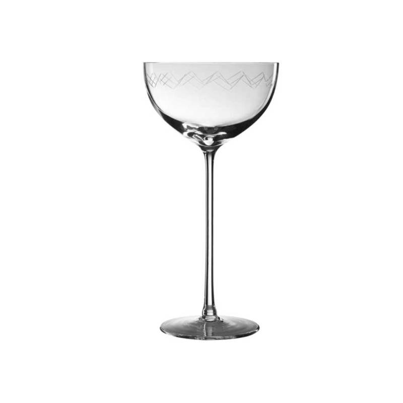 Zig Zag Urban Bar Coupe Becher im Glas cl 23