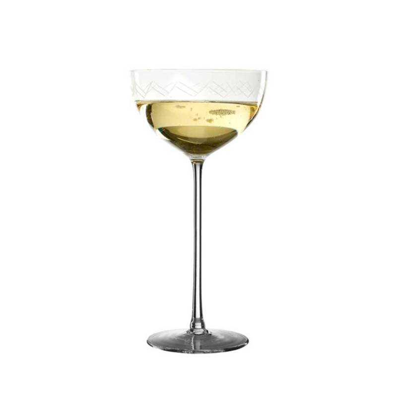 Zig Zag Urban Bar Coupe Becher im Glas cl 23