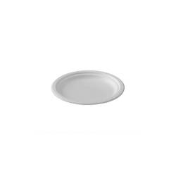 Biologisch abbaubarer Bagasse-Flachteller cm 22,5