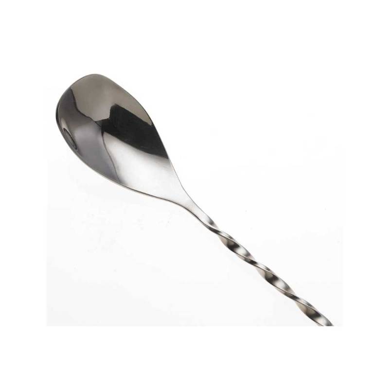 Stainless steel Angled bar spoon with drop 11.81 inch