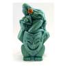 Looky Leia Mermaid ceramic aquamarine Tiki mug 18.26 oz.