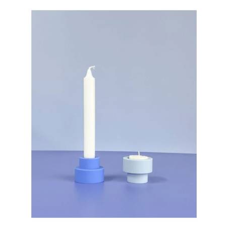 Porter Green Flipp sky small silicone candle holder