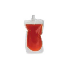 Drink Bag 100% Chef Cocktailbeutel mit halbtransparentem Plastikstopfen cl 32,5