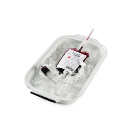 Sacchetti cocktail Drink Bag 100% Chef con tappi in plastica semi-trasparente cl 32,5