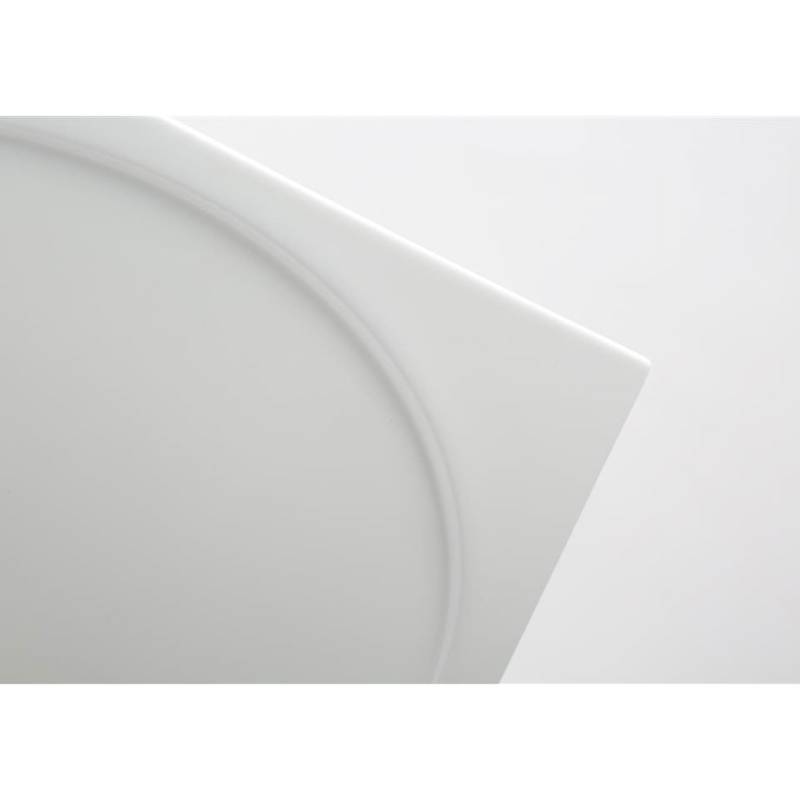 Rectangular dish with oval Phoemics imprint in white porcelain 31x22 cm.