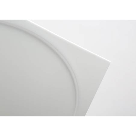 Rectangular dish with oval Phoemics imprint in white porcelain 31x22 cm.