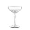 Champagnerbecher Roma 1960 Bormioli Luigi in transparentem Glas cl 30