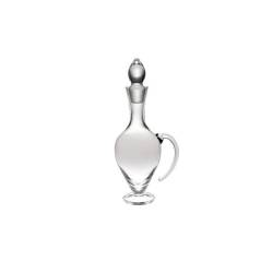 Decanter Anfora Pasabahce con manico e tappo in vetro cl 45