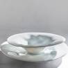 Flamenco pasta bowl in white porcelain 27 cm