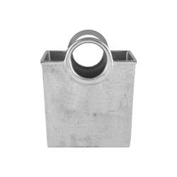 Silber Aluminium Wein Eimer Tasche cm 21x14x25,5