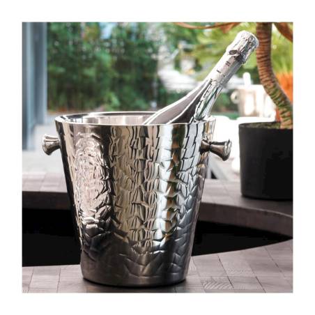 Montecarlo wine bucket in steel cm 23