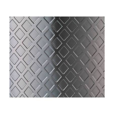 Shaker boston 2 pezzi in acciaio inox nero decoro diamond lattice oz.18/28