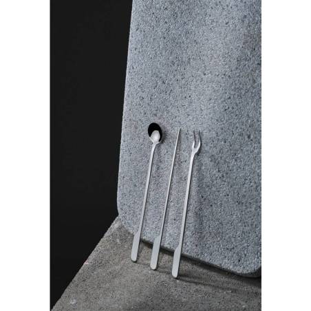 Lab stainless steel table fork 15.4 cm