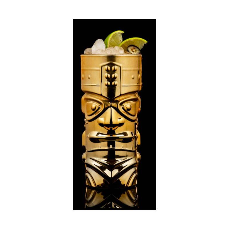 Tiki-Becher Aloha Gold Glas cl 45