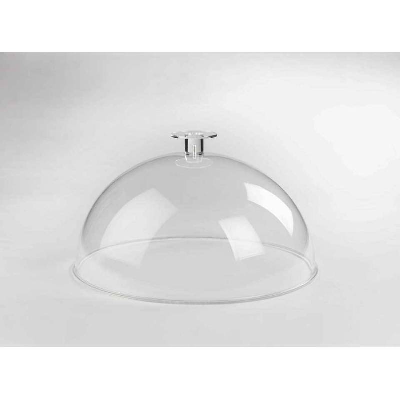 Cupola tonda in plexiglass trasparente cm 50