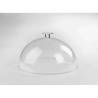 Transparent plexiglass round dome 50 cm