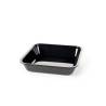 Black pmma square dish cm 26x26x5.5