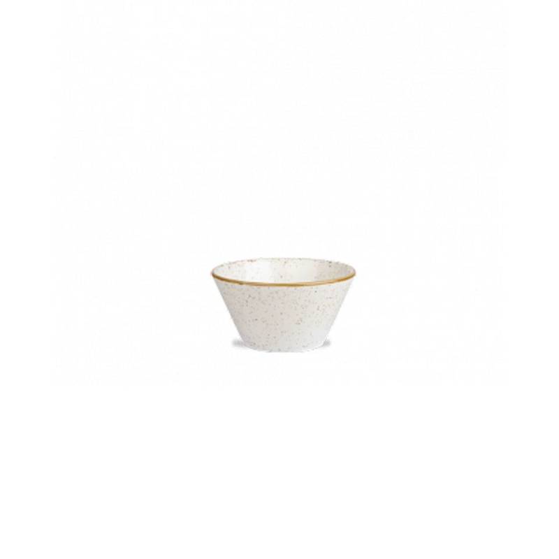 Stonecast Zest Churchill vitrified ceramic white barley cl 9 cup