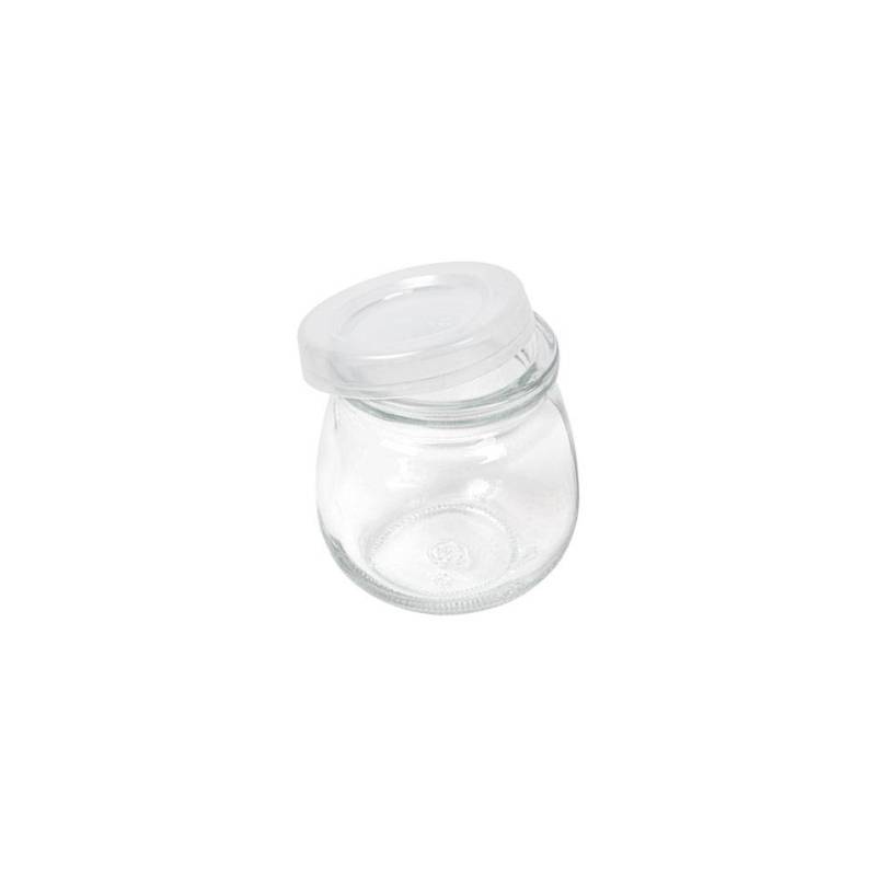 Mini Waki glass jar with polyethylene lid cl 12