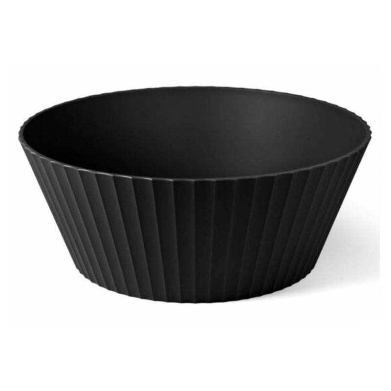 Bowl Paestum Neptune XL polypropylene carbon black cm 30