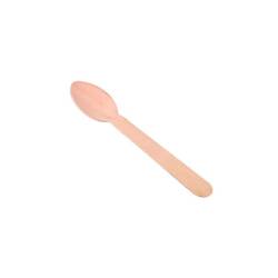 Biodegradable wooden spoon cm 15.7