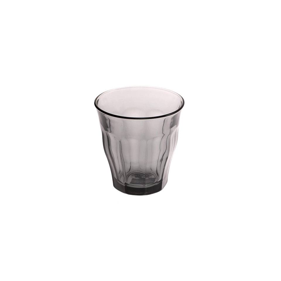 Picardie tumbler in gray glass cl 25