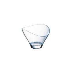 Jazzed ice cream cup in glass cl 25