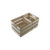 Glatte Holzleiste Bar Caddy 24x14,5 cm