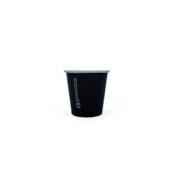 Black cardboard coffee glass cl 9