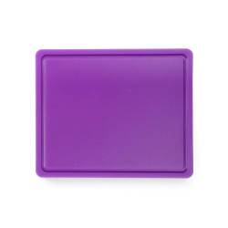 Purple polyethylene gastronorm 1/2 cutting board