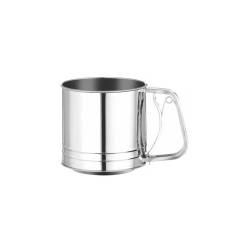 Flour sifter flour spreader with stainless steel handle