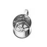 Spargifarina flour sifter con manico in acciaio inox