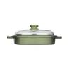 Dr. Green Risolì nonstick aluminum steamer with lid for induction cm 26x26